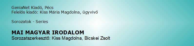 MAI MAGYAR IRODALOM e-Book